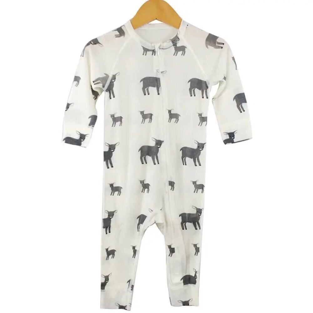 New merino wool base layer romper 12-18 months